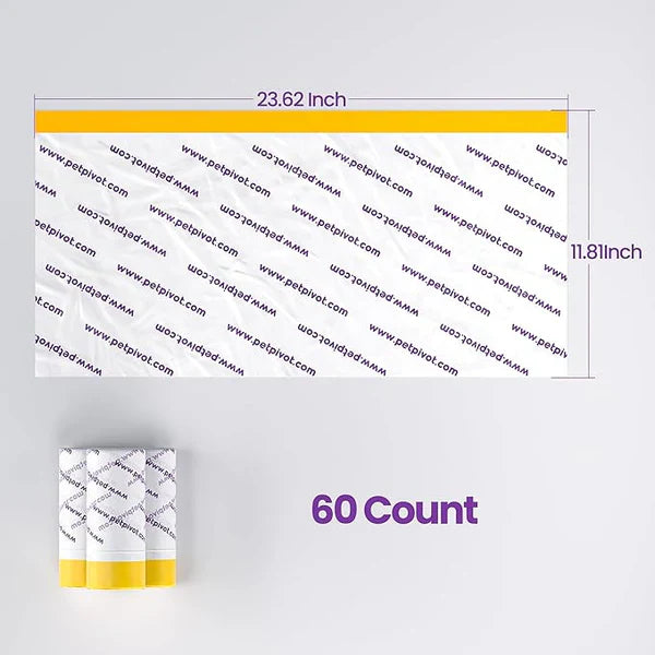 AutoScooper   11   Litter   Bags,   3   Rolls   60   Pcs